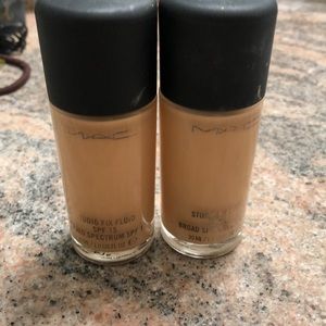 Mac studio fix foundation set NC20 and NC 25